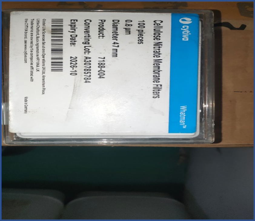 WHATMAN FILTER 0.8 �m DIAM 47MM 7188004