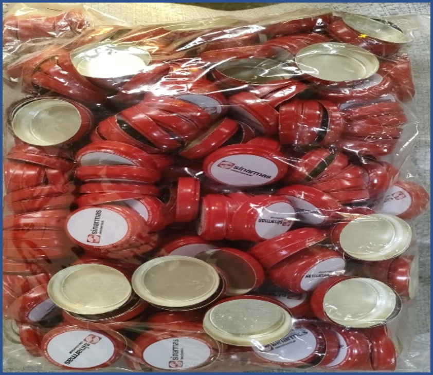 Cap Seal/TABSEAL, Sz : 3/4" SINARMAS