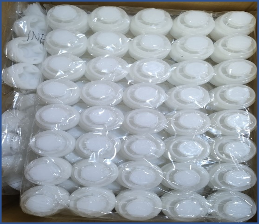 BUNG CAP - 71mmD,COLOUR NATURAL WHITE