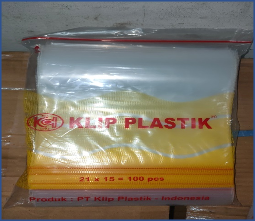 PLASTIC KLIP 15 X 21 CM