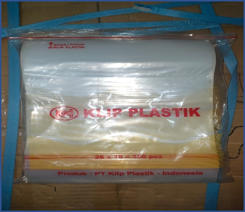 Plastic Klip 18 x 25 cm
